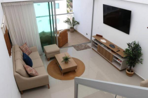 Large loft with city views for relax and fun